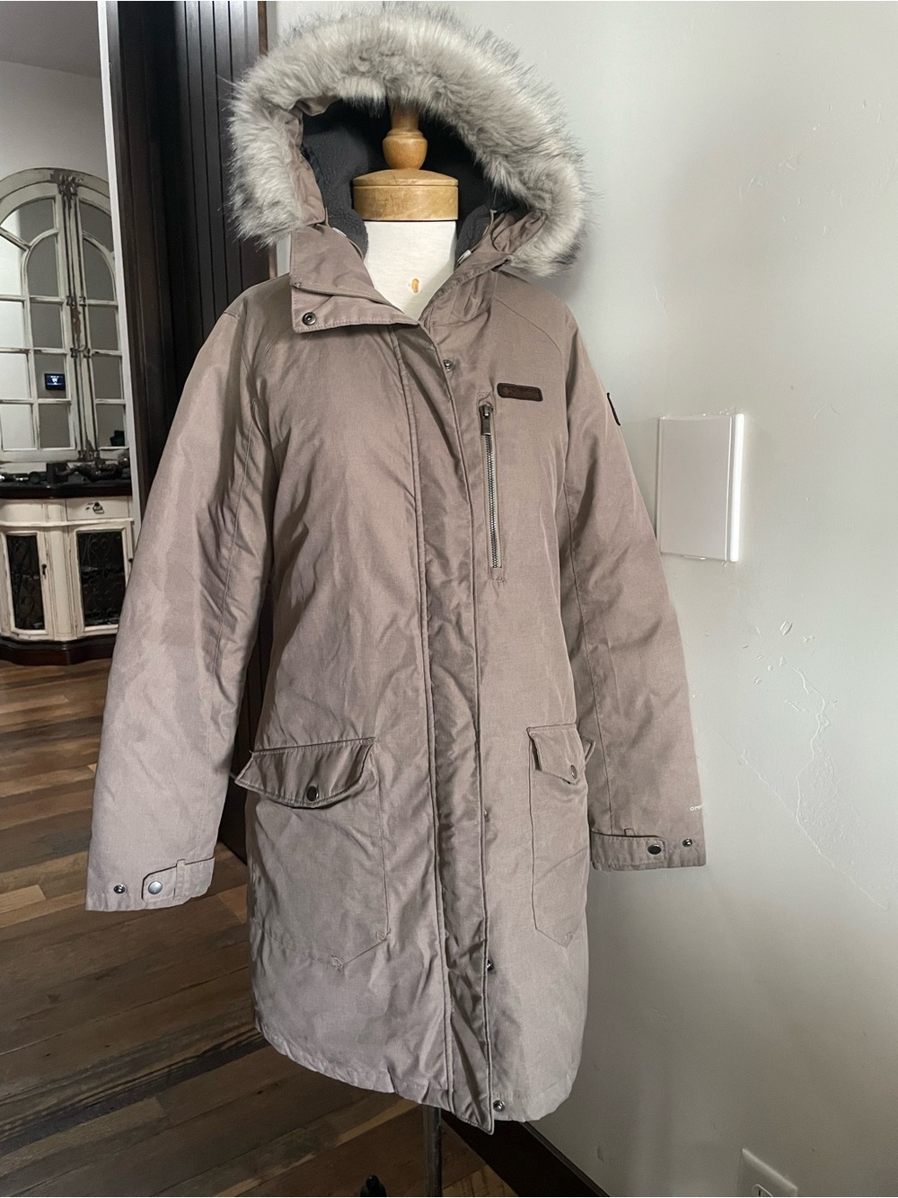 Columbia Omni Heat long winter coat wm L